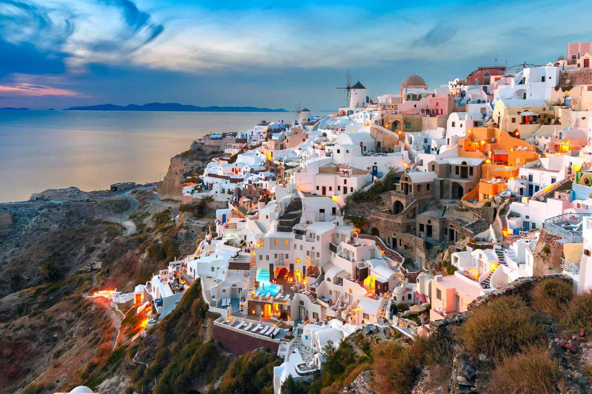 The village of Oia